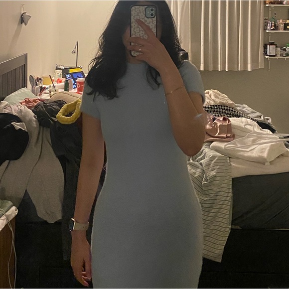 Baby Blue H&M Mini Dress - Picture 2 of 2